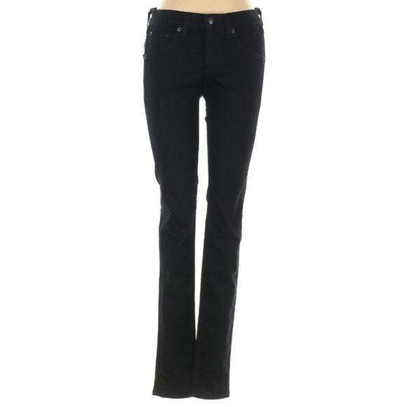 Rag & Bone Size 25 Black Skinny Jeans - Picture 2 of 3